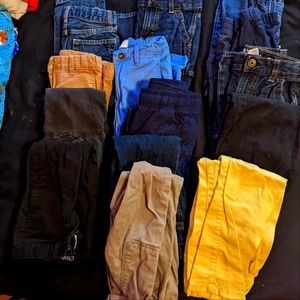 Lot of boys pants